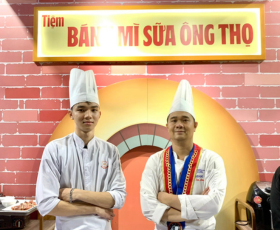 MASTER CHEF LÝ KIM LONG QUẢNG DIỄN TẠI LỄ HỘI BÁNH MÌ LẦN 2 TẠI CÔNG VIÊN LÊ VĂN TÁM